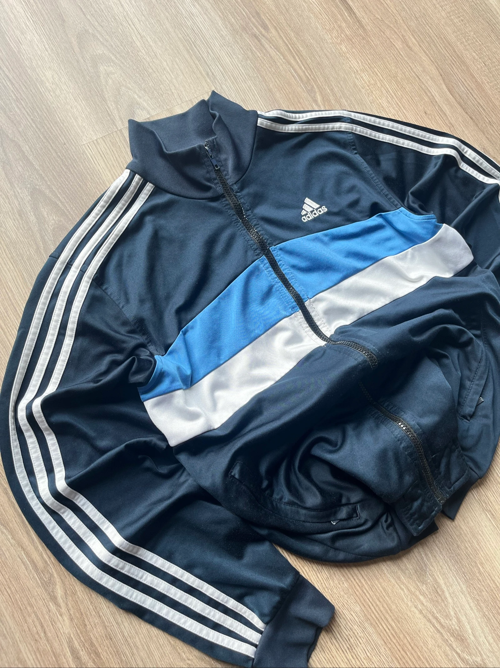 AdidasZip Hoodie Full Zip Vintage Y2K Archive Streetwear Sportswear Track Jacket Unisex  – photo 3